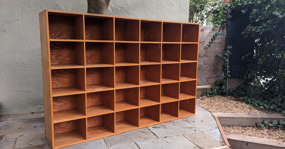 Heavy large wood cubbies for free in oakland ca for sale free