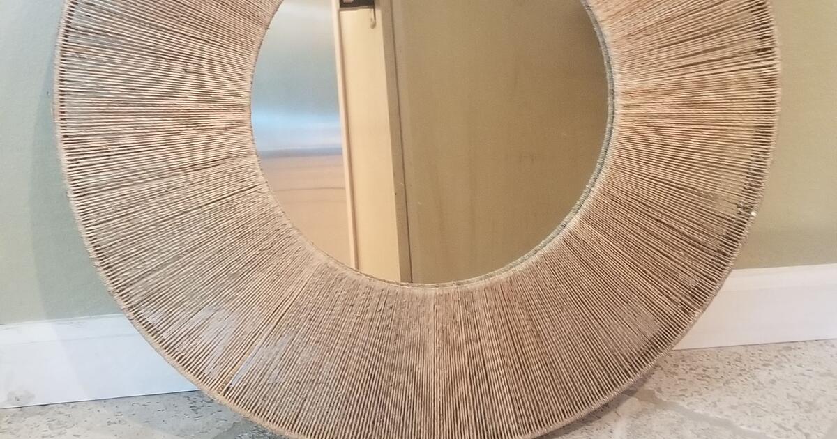 Jute Round Mirror for 85 in Ventura, CA Finds — Nextdoor