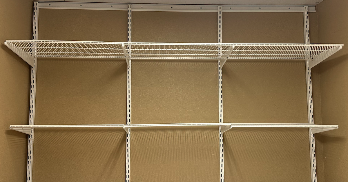 Container Store Complete Elfa Shelving Unit for 250 in San Antonio, TX