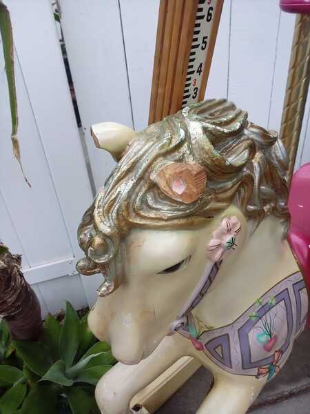 S & s wood carvers rocking horse 2025