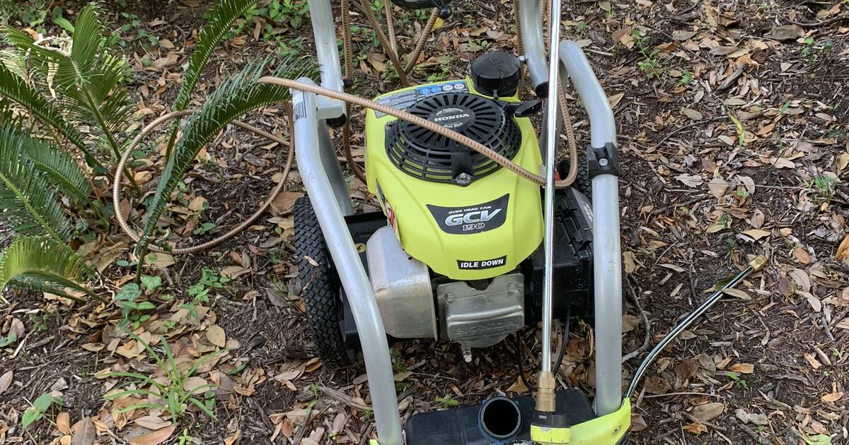 Ryobi RY80940B Pressure Washer FREE! I can