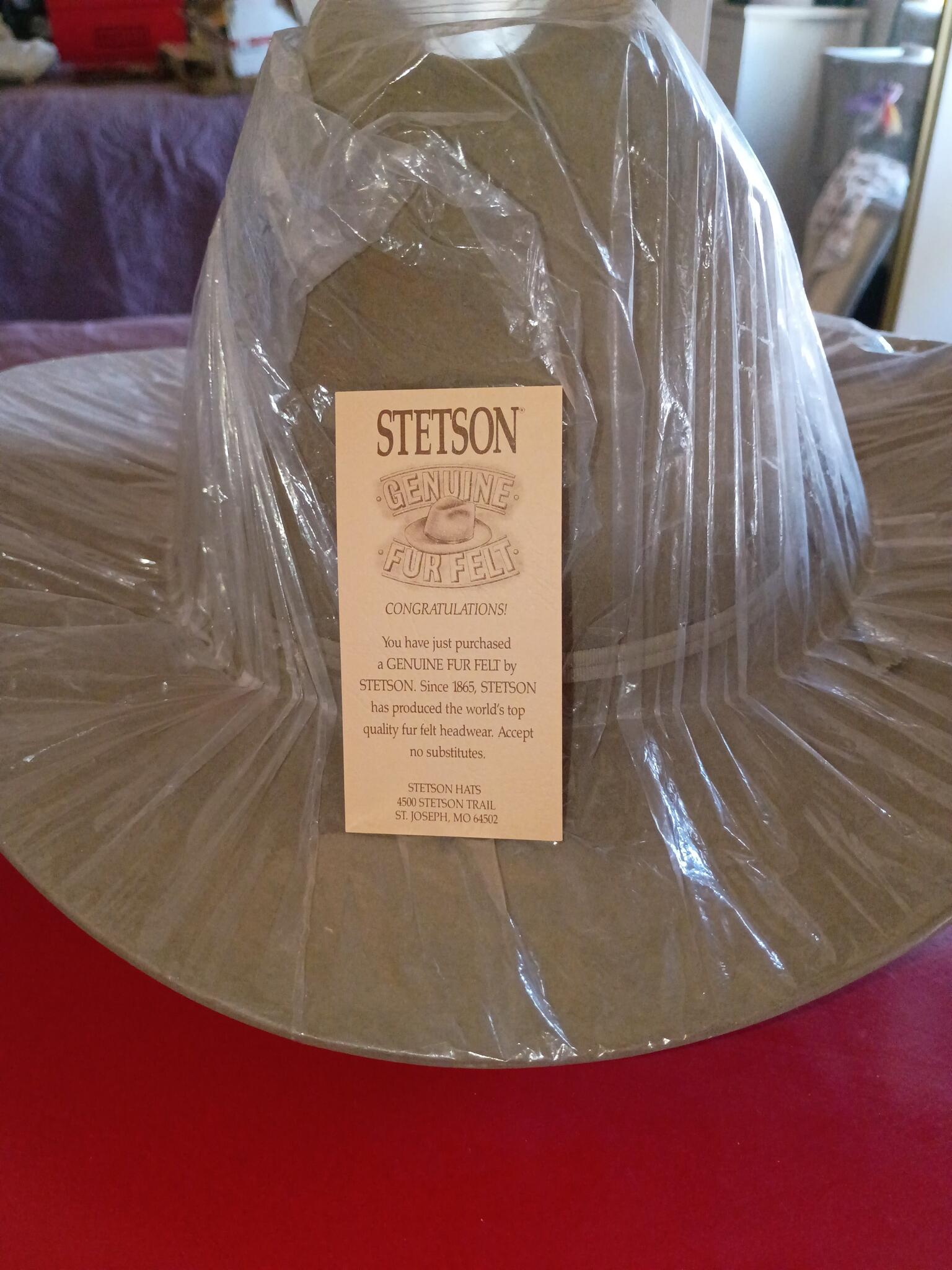Vintage Stetson Rancher 4X Fur Felt Cowboy Hat – Size 7  display picture 1