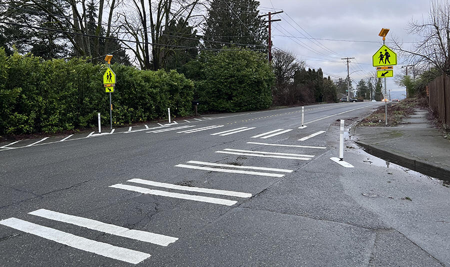 Recently, A Rectangular Rapid Flashing Beacon And Thermal Crosswalk ...