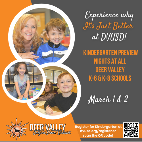 Experience why it's just better at DVUSD! (Deer Valley Unified School