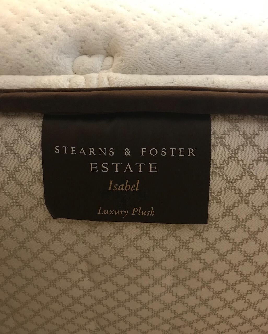 stearns and foster ingrid luxury plush