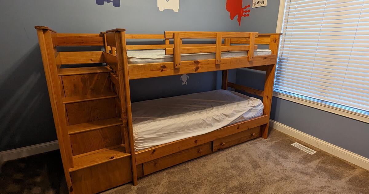 Wood Bunk Beds for 50 in Greenwood, IN For Sale & Free — Nextdoor