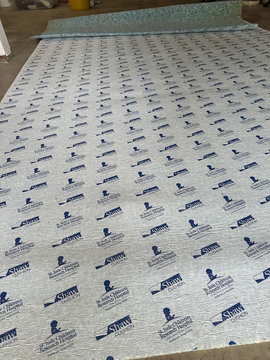 Unused Premium Shaw Carpet Pad 6X11, 1/2 in for Free in Mercer Island