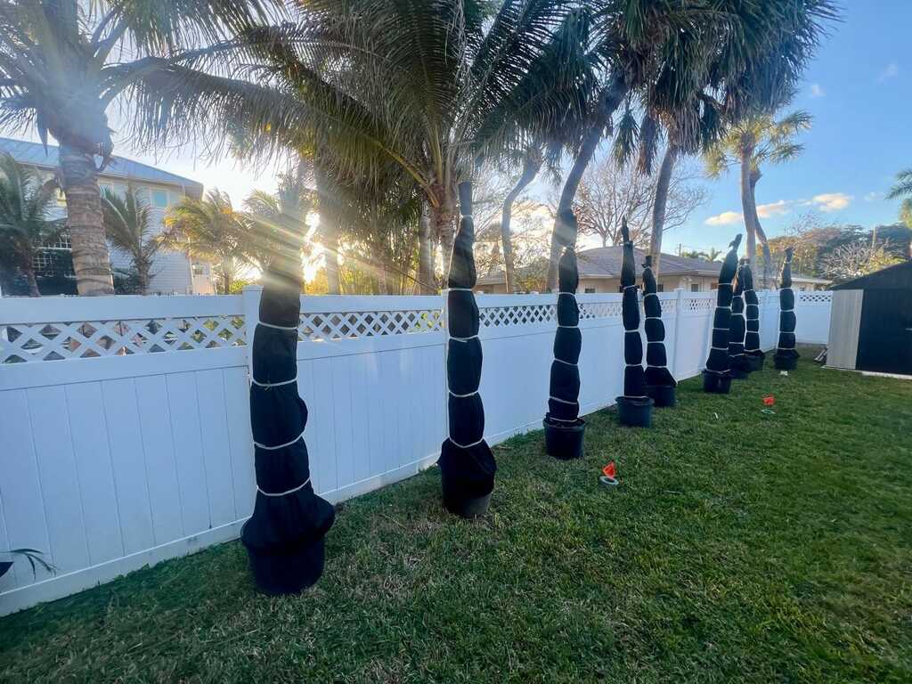 Anthony the Landscaper at work in Sarasota, FL