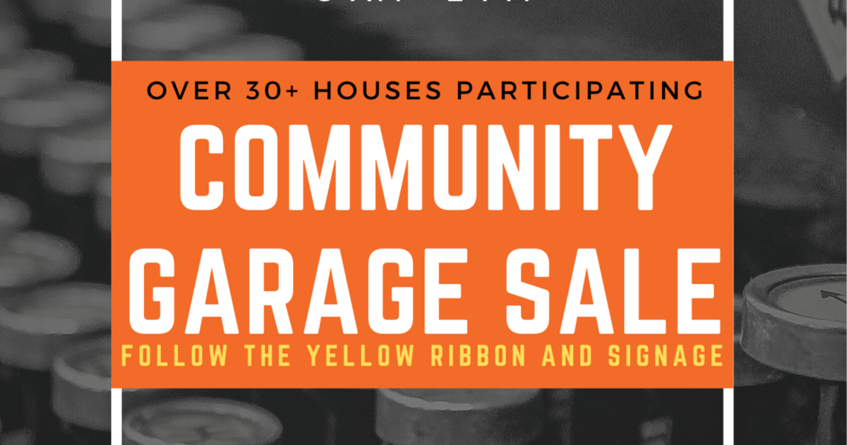 Community garage sale event today! for Free in Frisco, TX For Sale