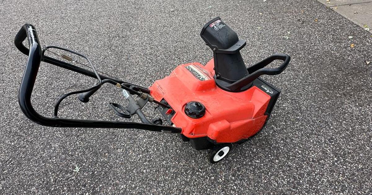 Ariens SS522 snowblower for 50 in Edina, MN For Sale & Free — Nextdoor