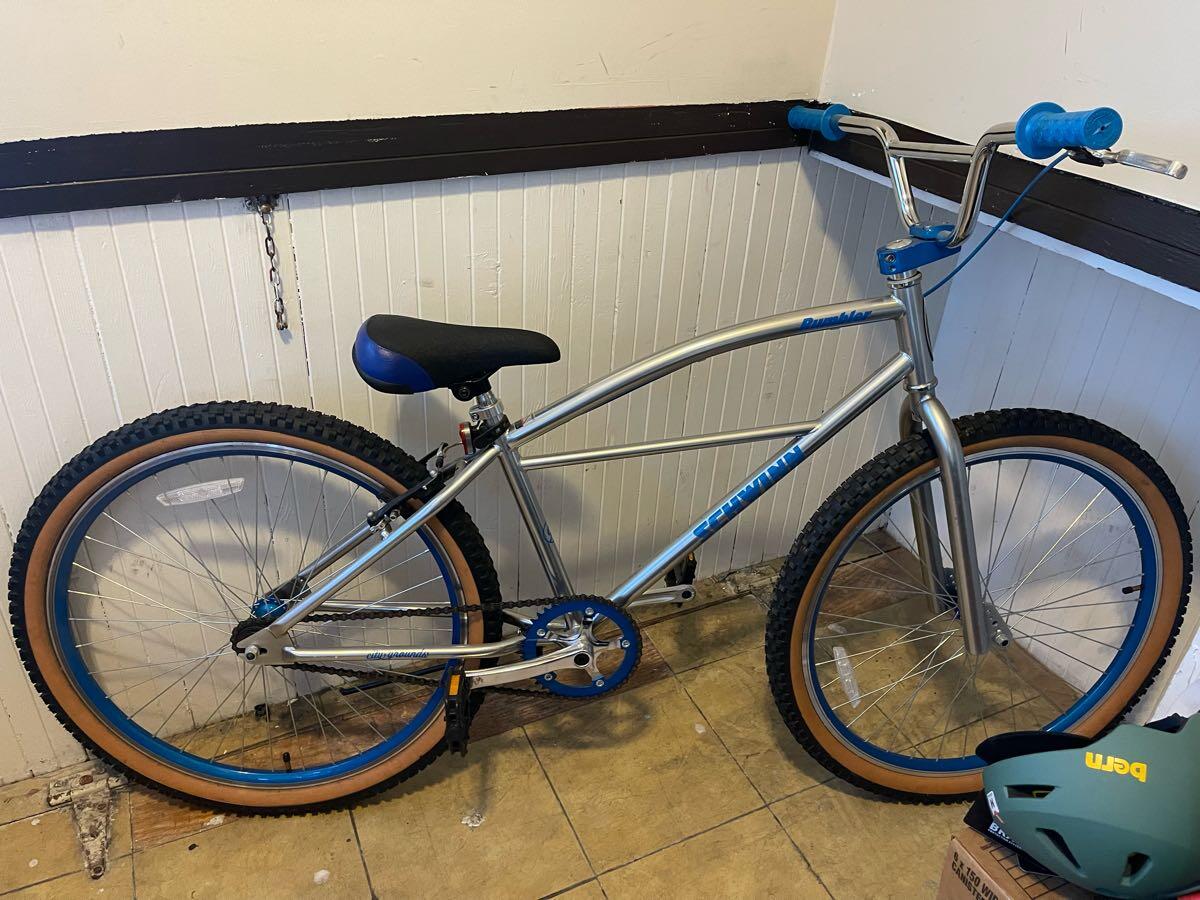 schwinn rumbler 26 bmx klunker bike