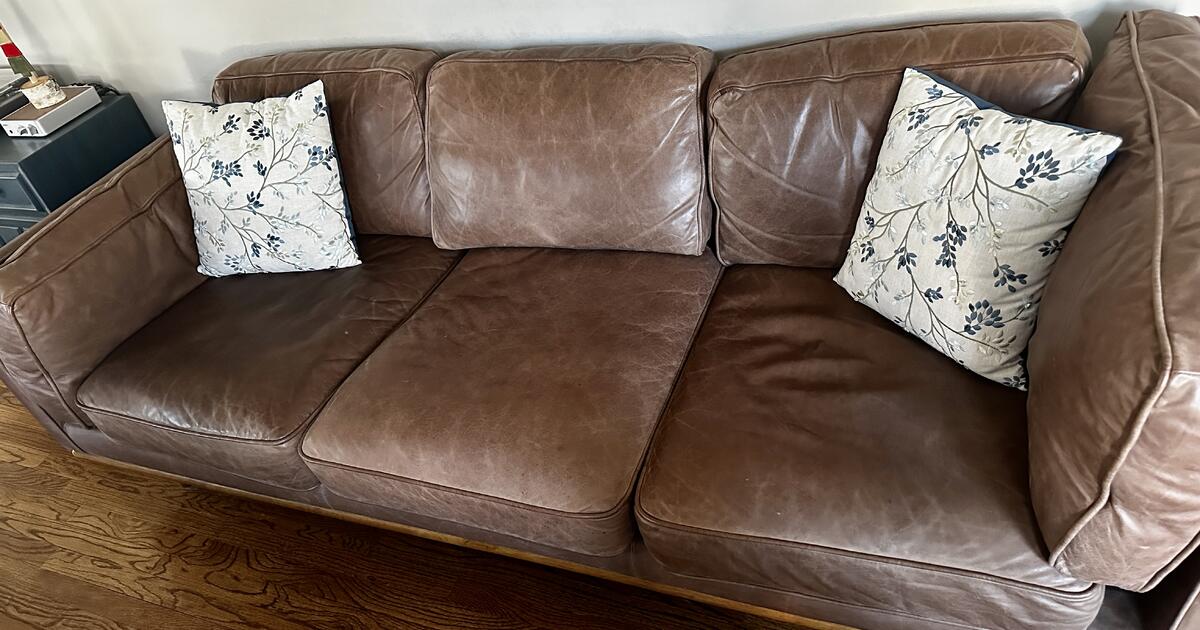 Article Leather Sofa for 1400 in Huntington Woods, MI Finds — Nextdoor