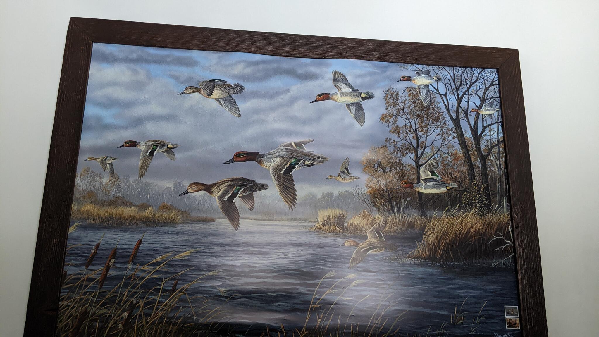 Terry Doughty Framed Duck Stamp Print for $60 in Chisago City, MN | For ...