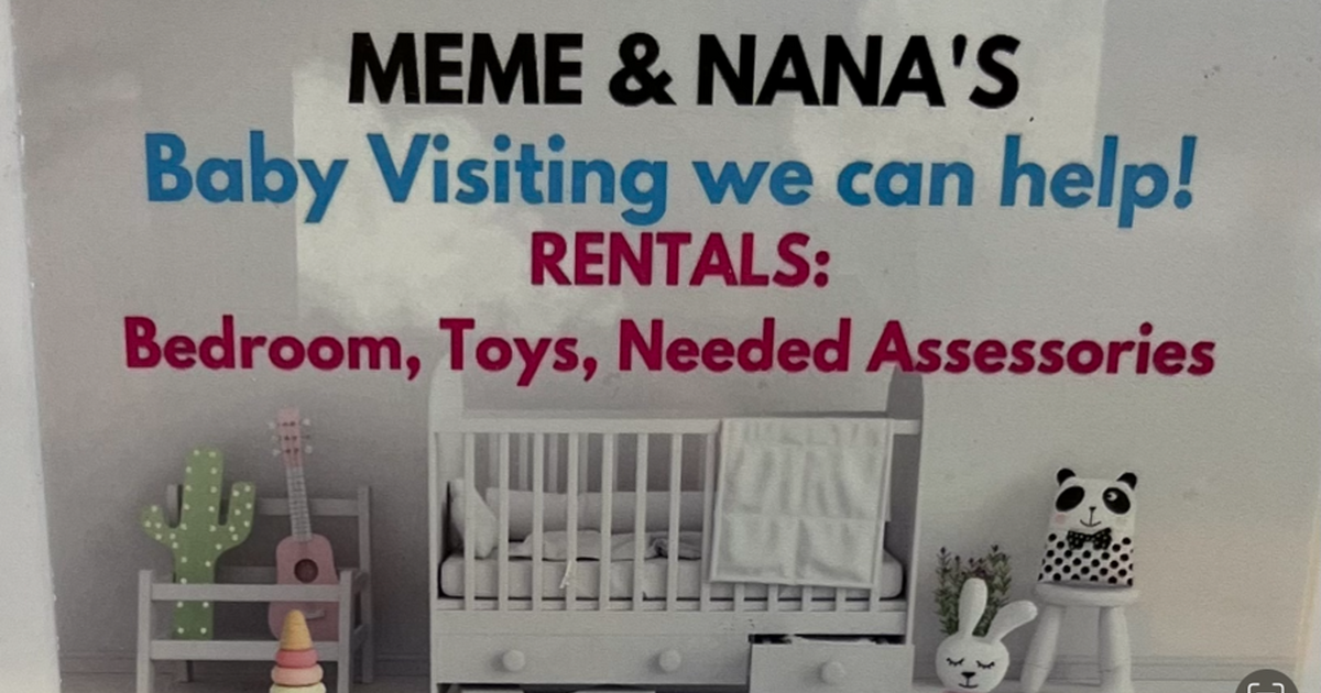 MeMe and Nana’s located in The Villages for your Baby Equipment rental