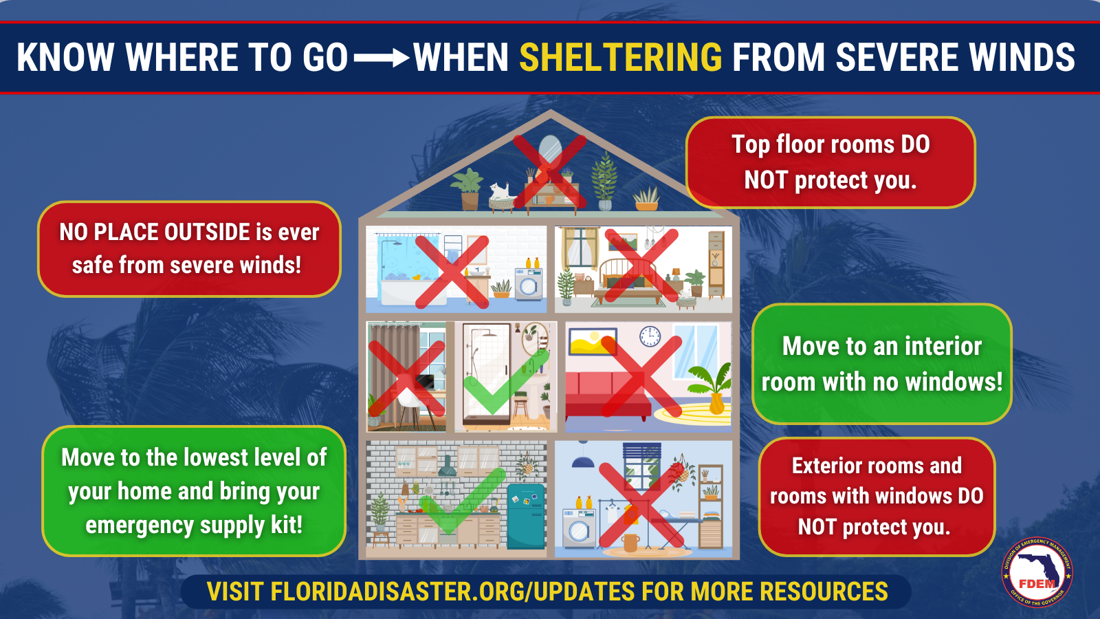 🚨 10/9 Hurricane Milton will be extremely dangerous & cause downed