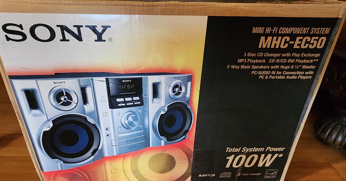 Sony MHC-EC50 100W CD/Radio/Stereo for Free in San Diego, CA | For Sale ...