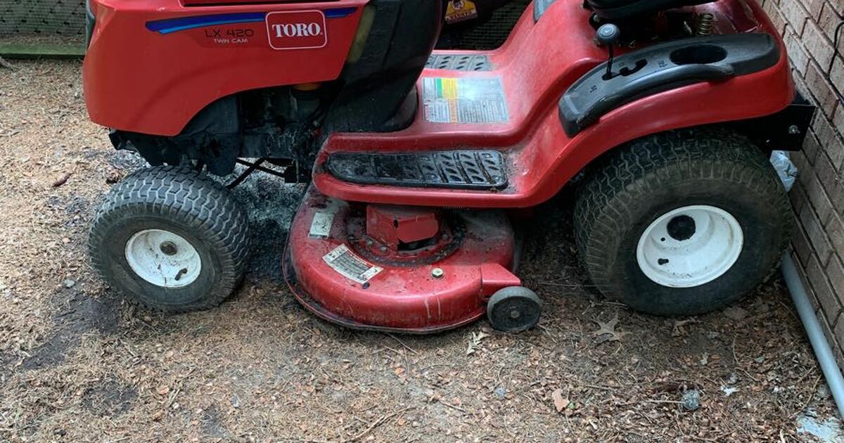 Toro 42incutting deck model LX420 parts or repair for $200 in ...