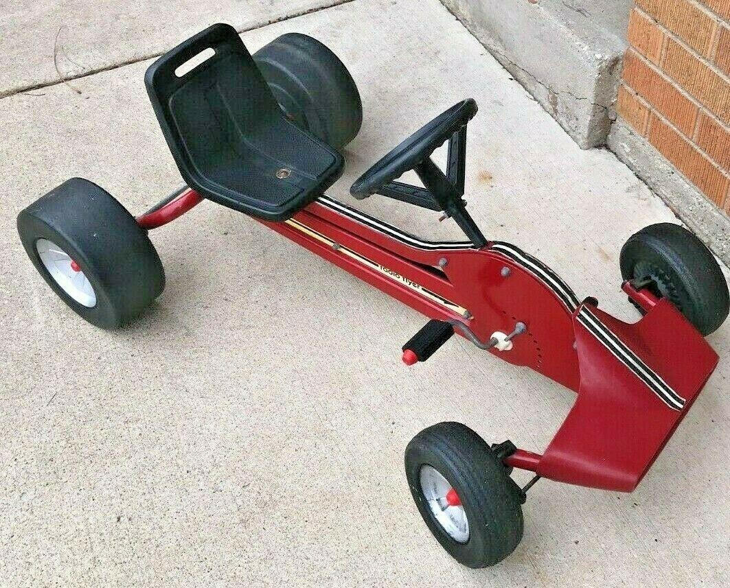 vintage radio flyer pedal car