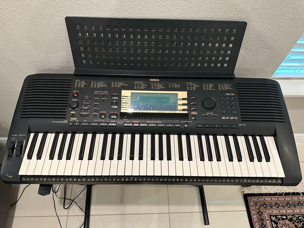 Yamaha psr on sale 730 keyboard