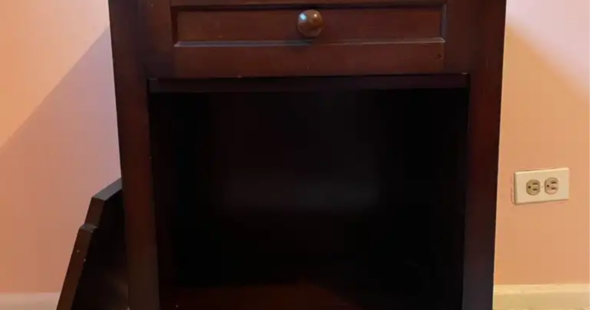 Pottery Barn cherry wood night table for 25 in Queens, NY For Sale & Free — Nextdoor