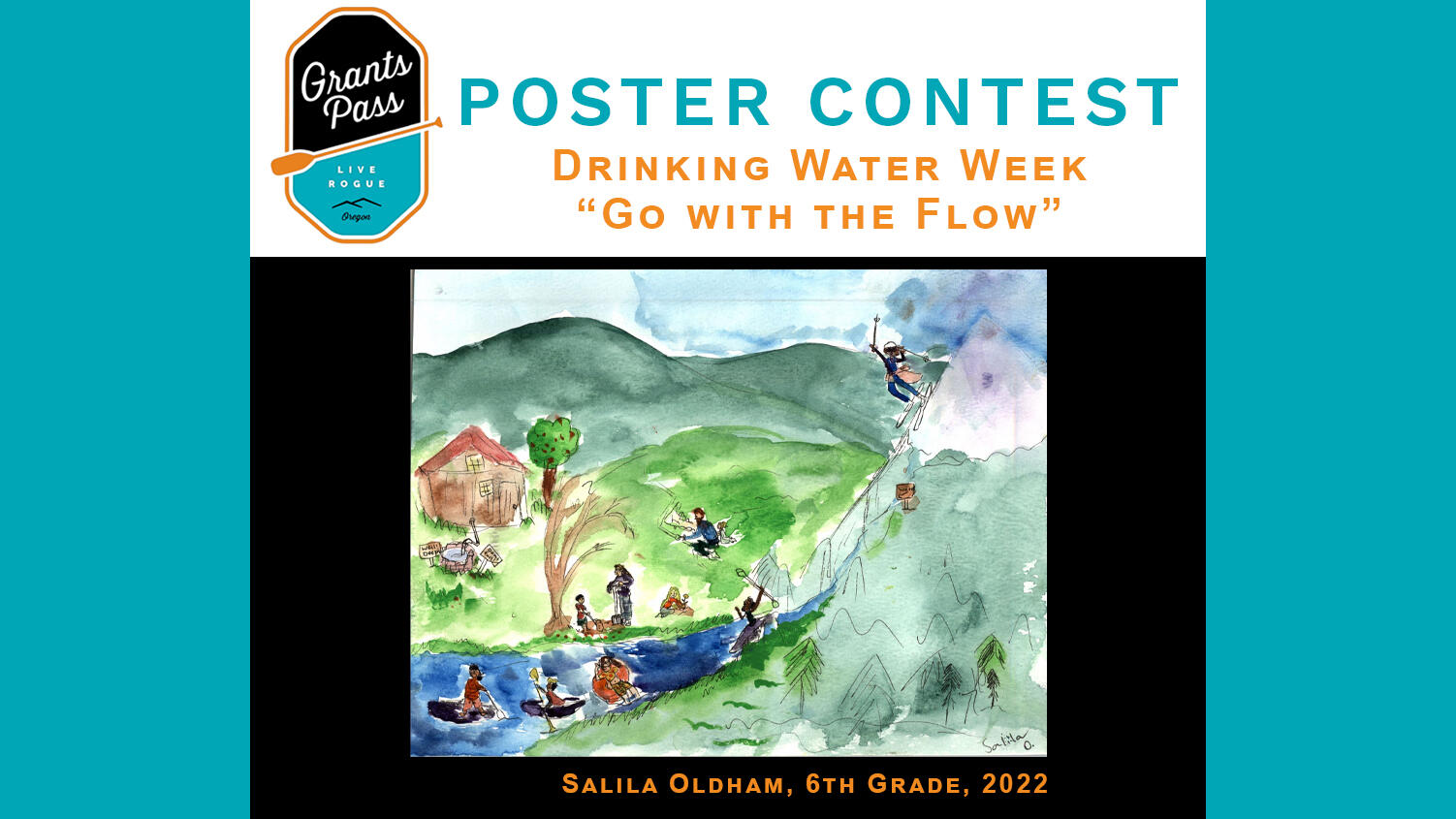 As part of National Drinking Water Week festivities, the City is