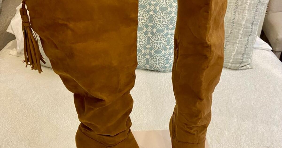 Like New Stylish Over-the-calf Boots, Size 9 for $15 in Morgan Hill, CA ...
