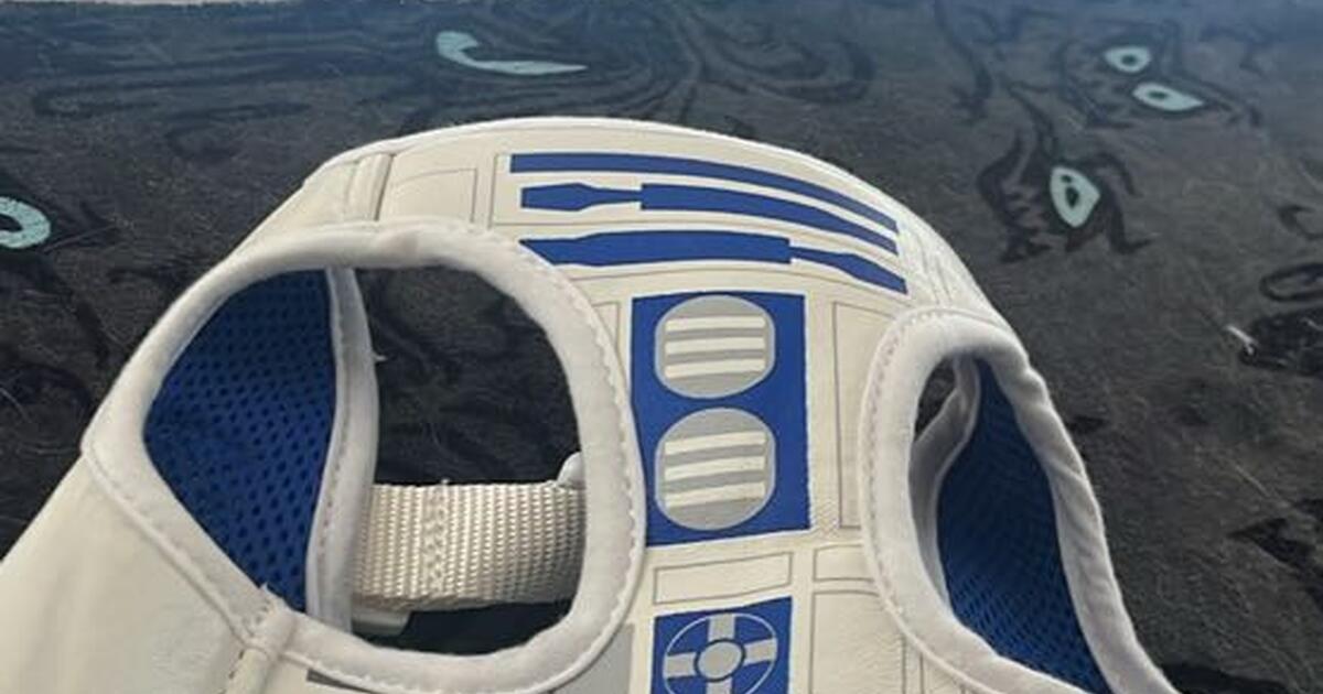 Disney parks tails small pet harness star wars r2 d2 costume for 10 in