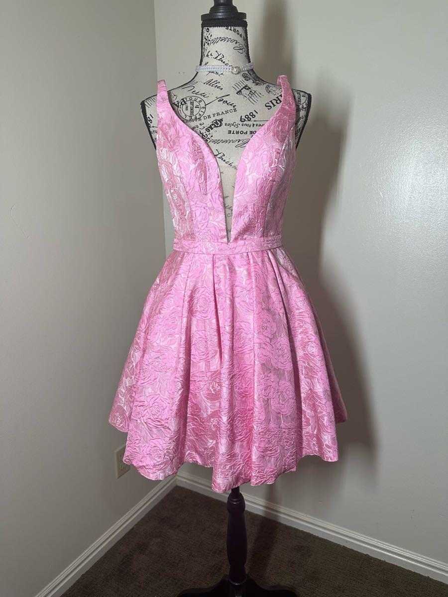 formal dresses in plus size Plus Size Prom Dresses 3D Flowers Sleeved main image 1