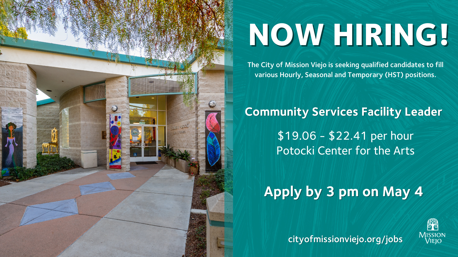 Job Opportunities  City of Mission Viejo