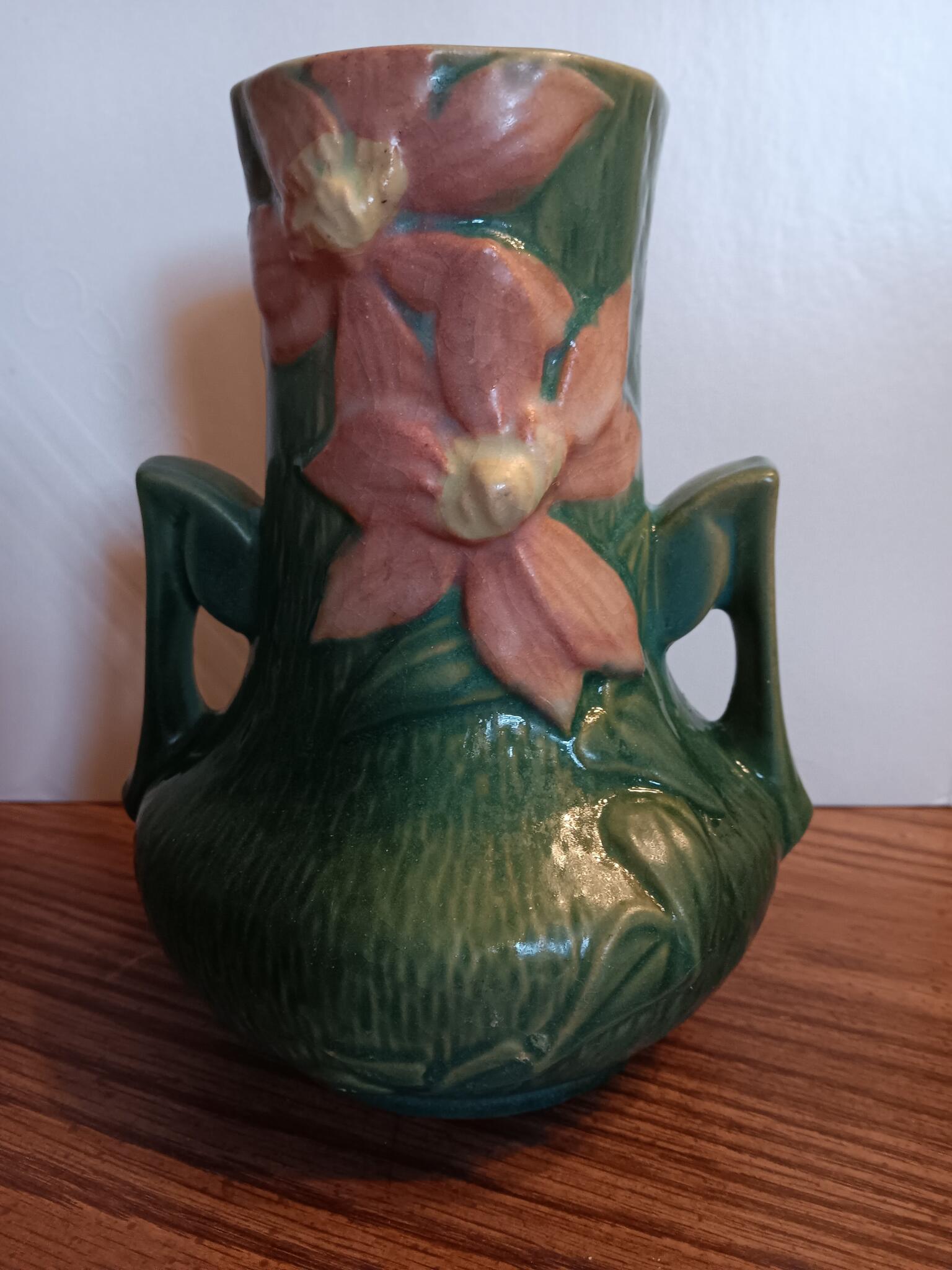 Roseville Pottery Handled Ceramic Vase for 100 in Wilmington, NC For