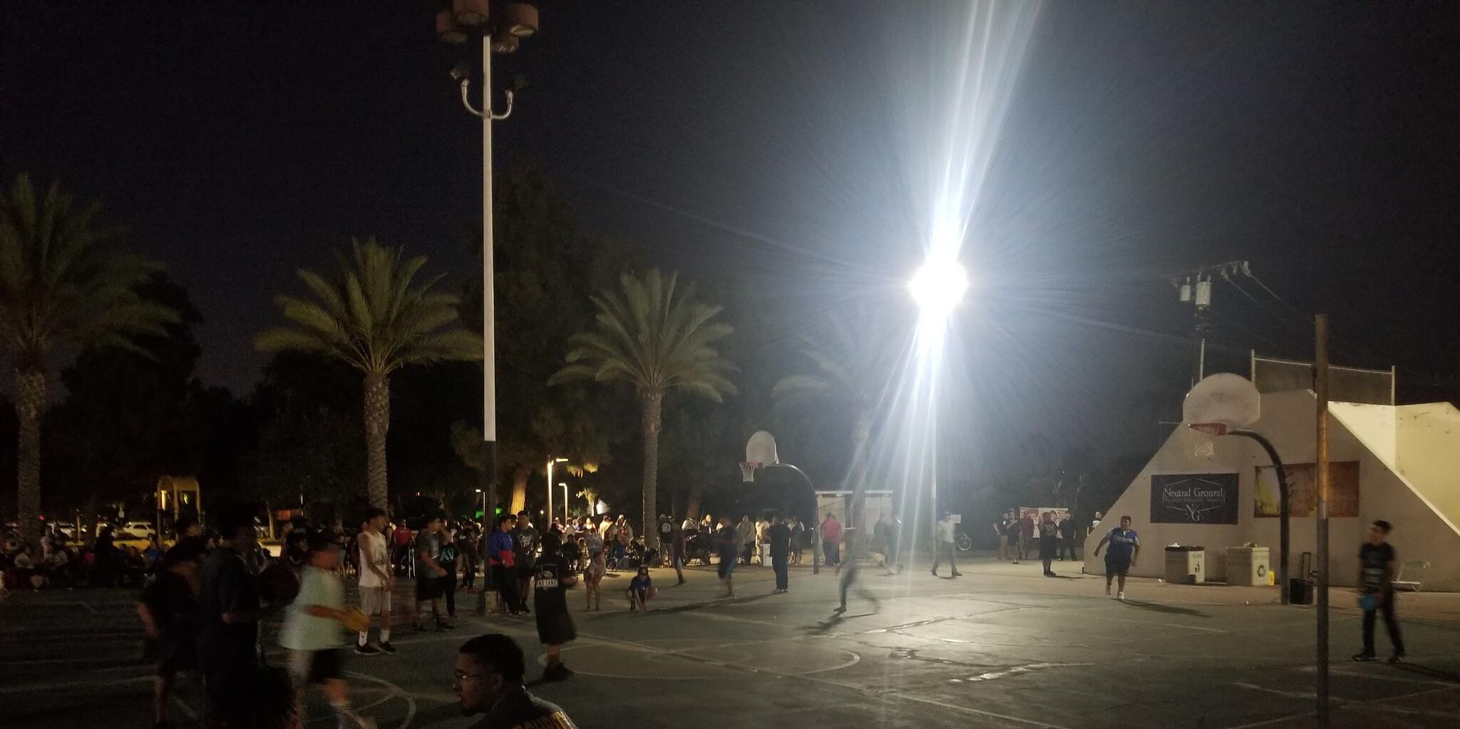 El Salvador Park Basketball Court Closed through February 2022