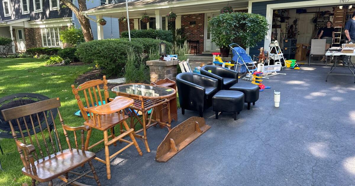 Garage Sale June 7 and 8th at 830! 1417 lark lane Maplebrook 2 Friday