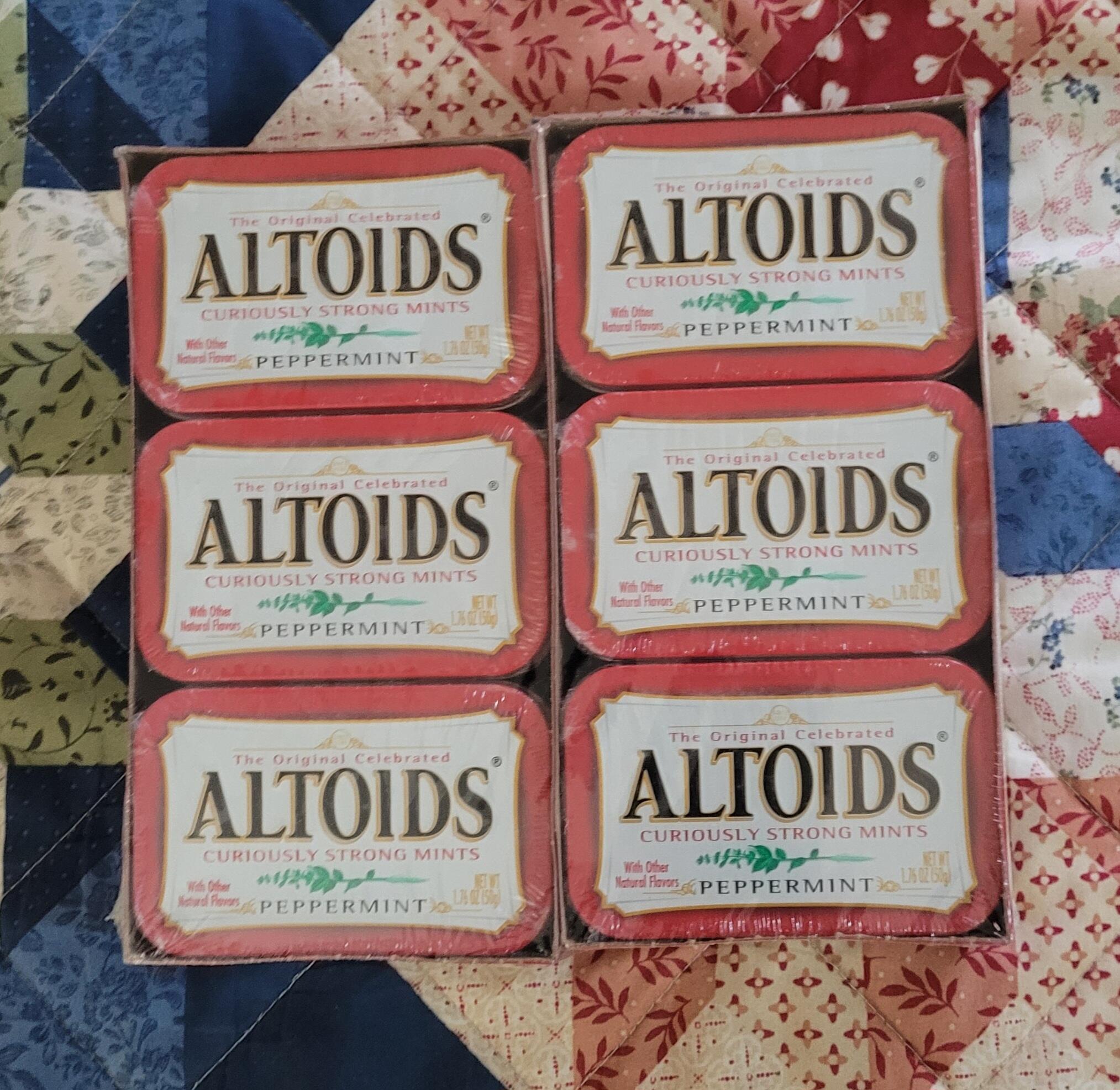 Altoid peppermint in tin box, 7 cases in Roanoke, VA For Sale & Free