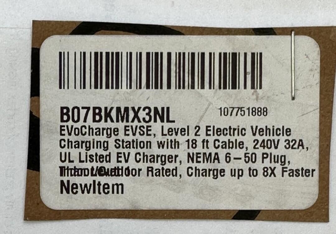 Level EV Charger EvoCharge EVSE For $325 In St. Paul, MN For Sale   Free — Nextdoor