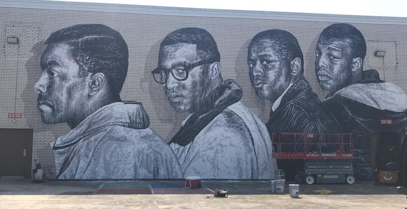 Parks and Recreation Unveils New Mural at September 21 Block Party