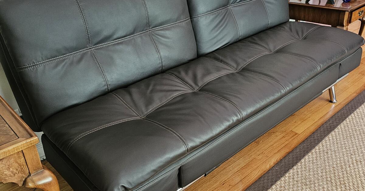 Leather Sofa/Futon for 250 in Atlanta, GA For Sale & Free — Nextdoor