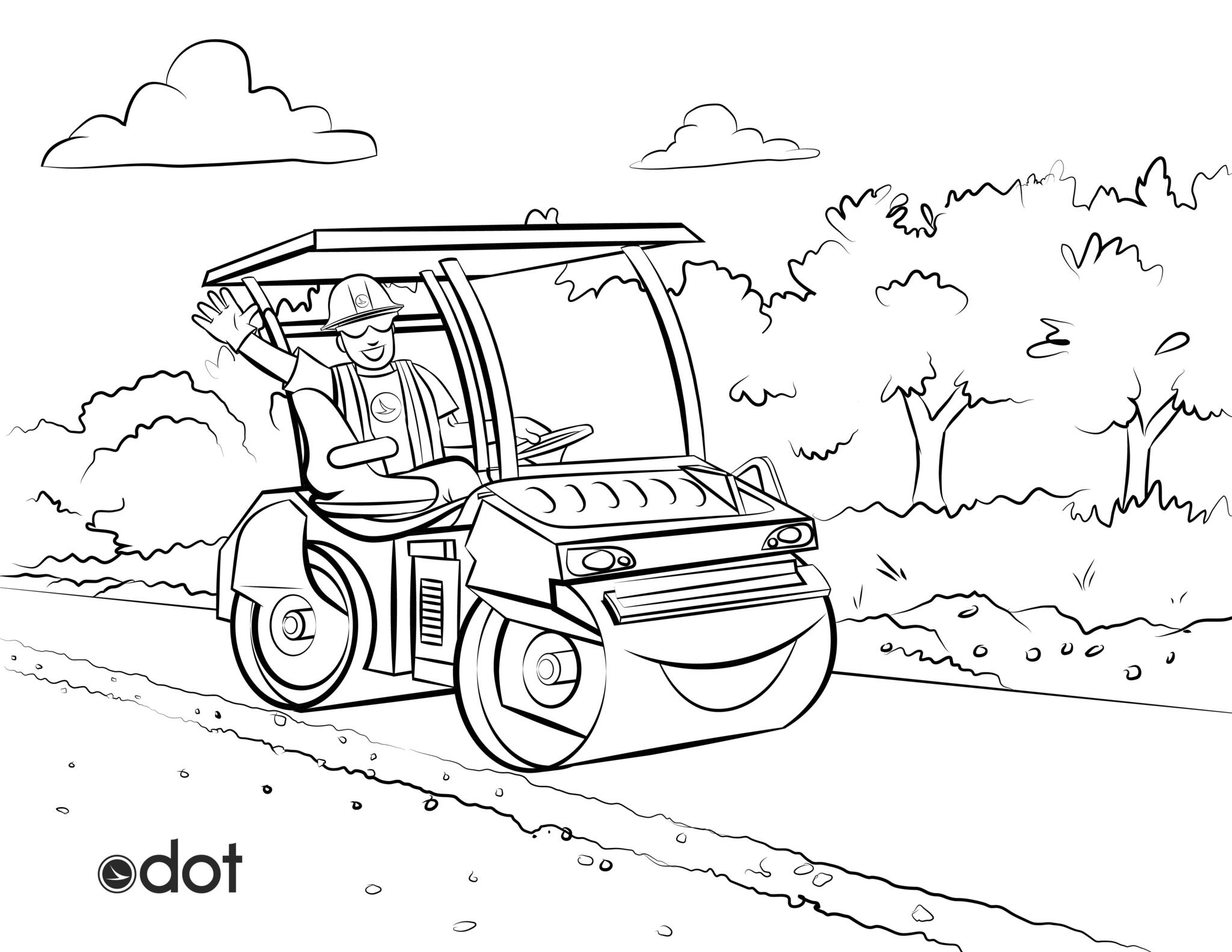 ODOT Coloring Page (Ohio Department of Transportation) — Nextdoor ...