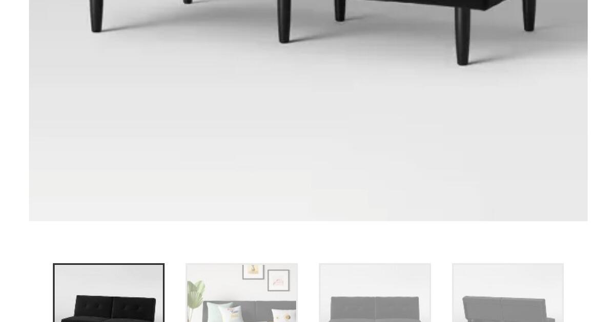 Futon Sofa Black Room Essentials™ for Free in Garner, NC For Sale