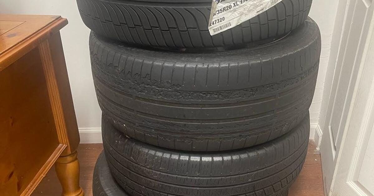 4 tires (2 new, 2 used) for 100 in Norwalk, CT For Sale & Free
