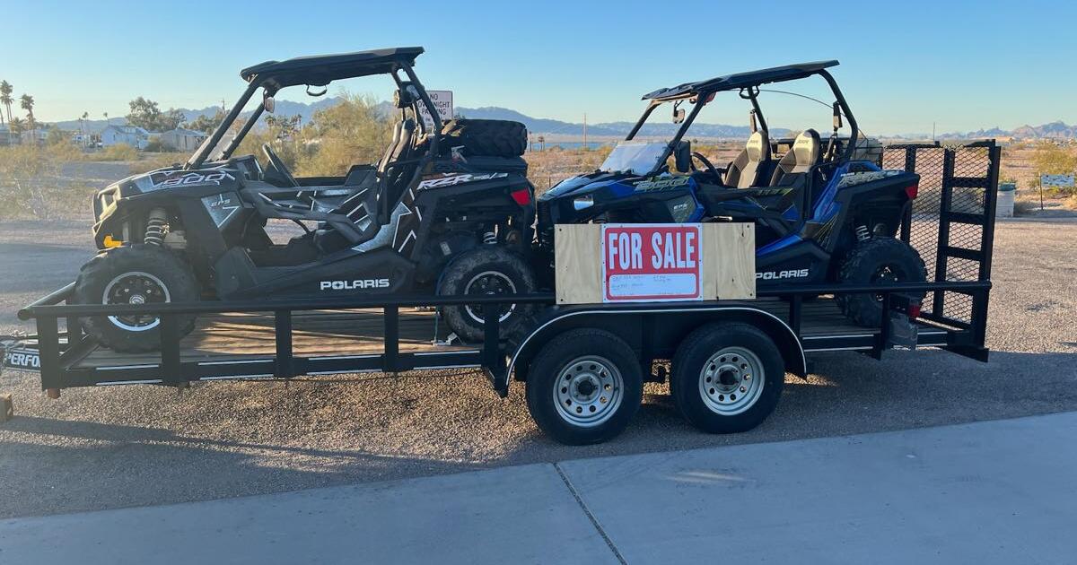 2-2017 RZR’s with 18 ft trailer. for $23500 in Lake Havasu City, AZ ...