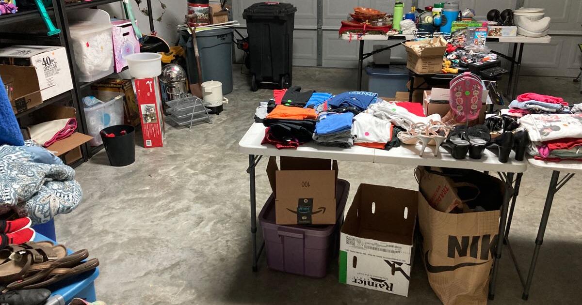 Multi family garage sale Friday and Saturday (82) Nov. 45 29006