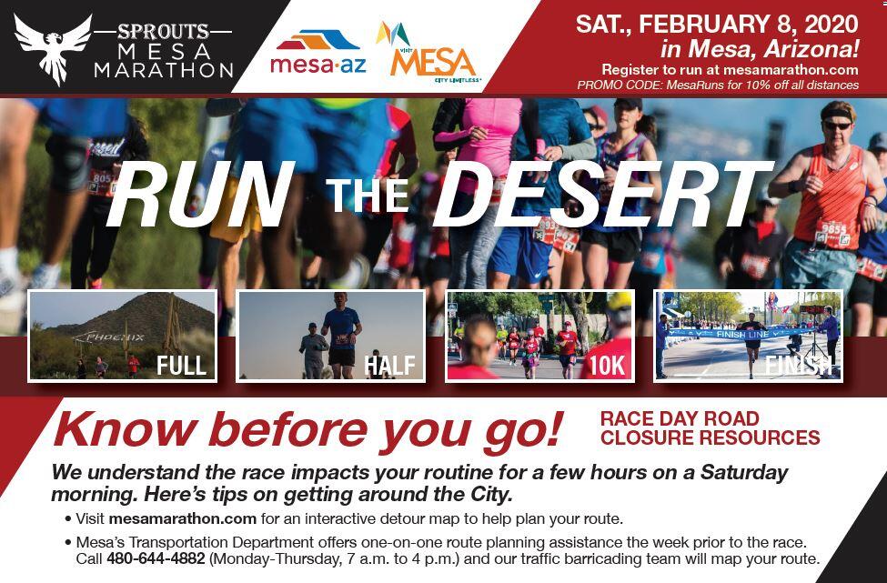 Mesa Marathon Race Day