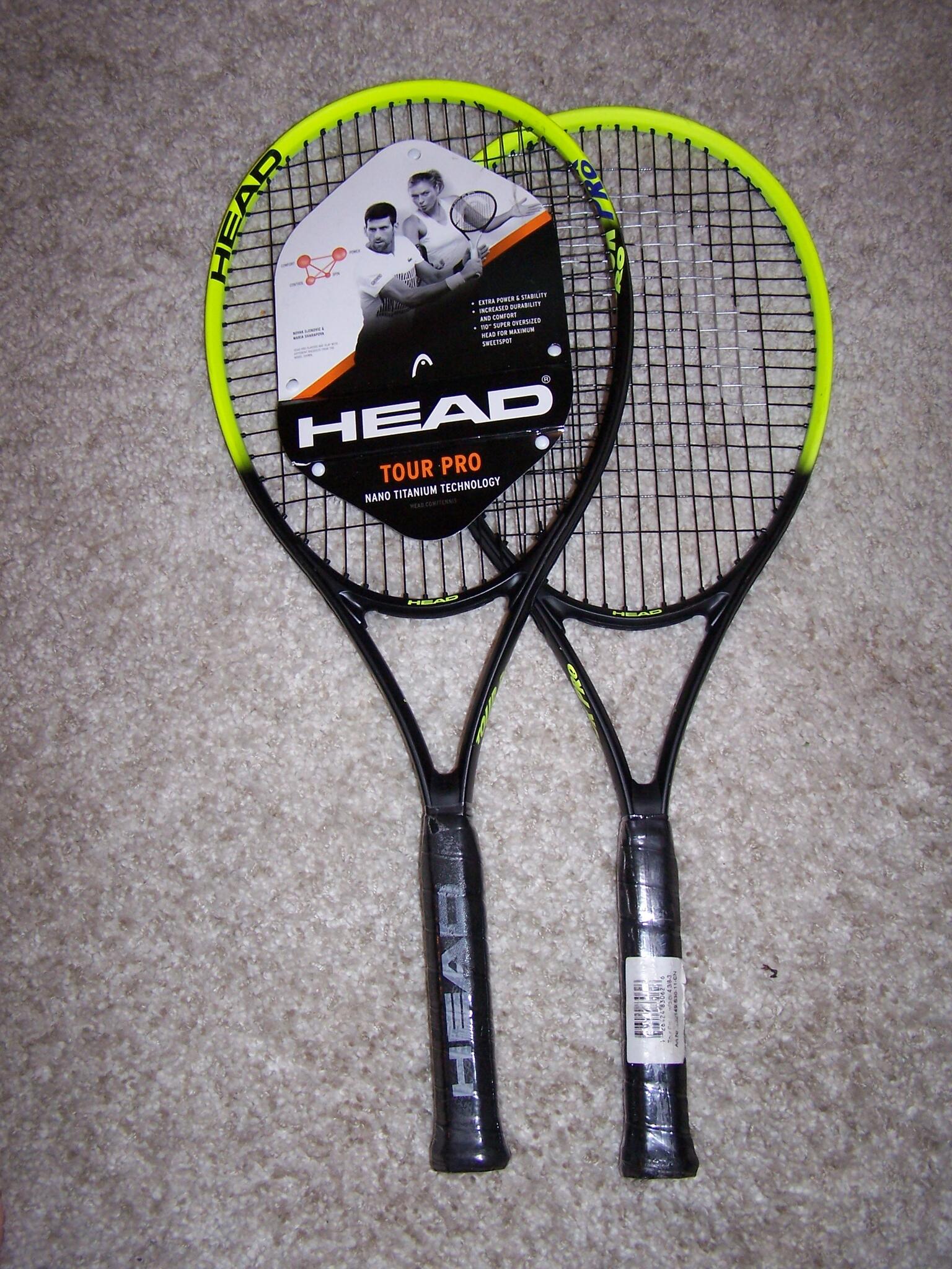 head-tour-pro-tennis-racquets-2-4-3-8-grip-new-for-15-in-palo-alto