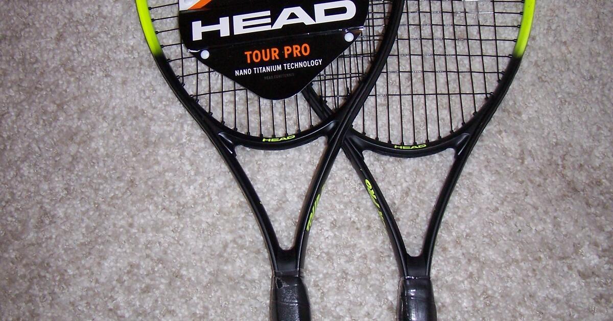 Head Tour Pro Tennis racquets, 2, 4/3/8 Grip, New for $15 in Palo Alto ...