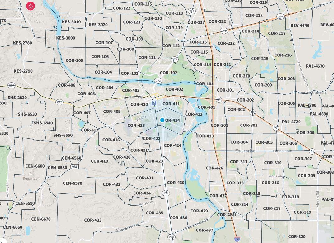 Did you know the City of Redding's GIS team has a Wildfire Information