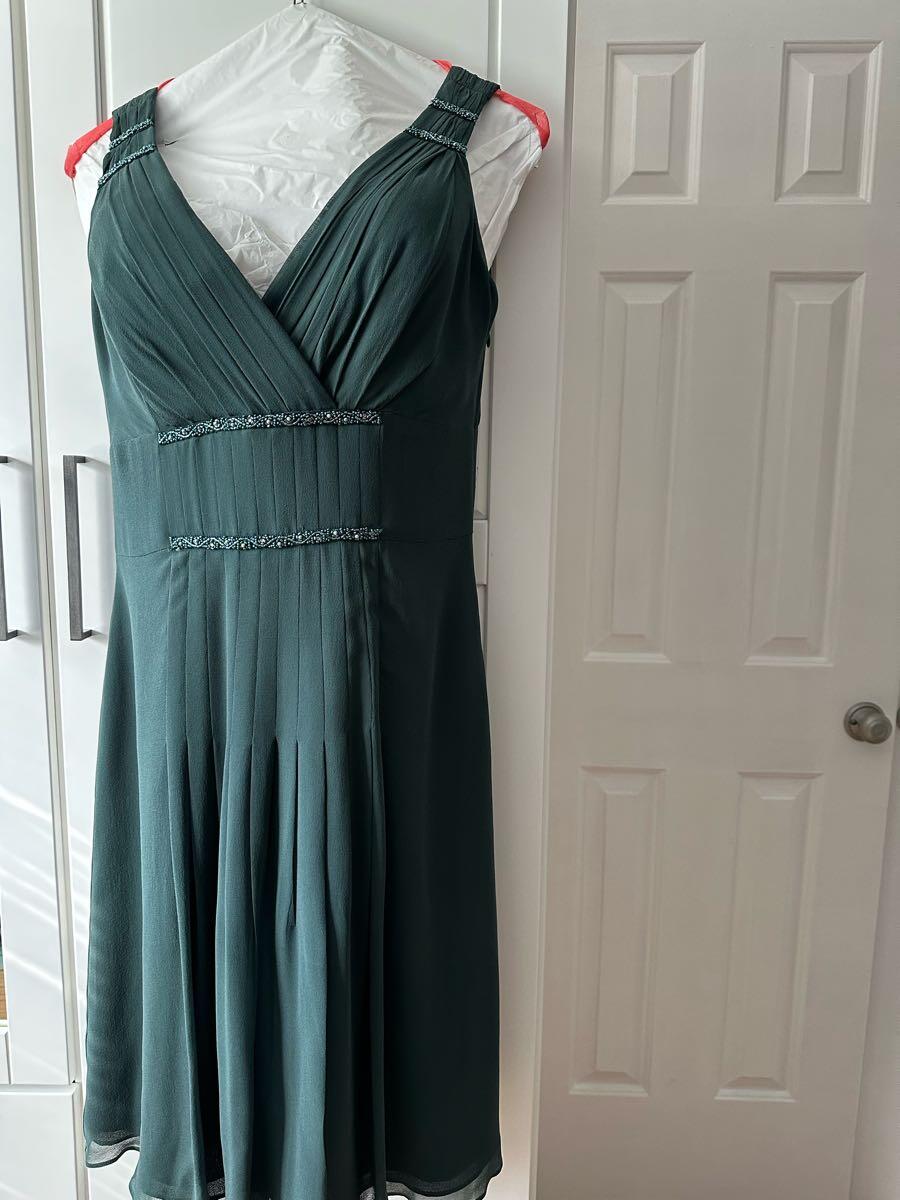 Anne Klein Elegant Green Dress, Size 4 For $45 In Chesapeake, VA | For Sale  & Free  Nextdoor