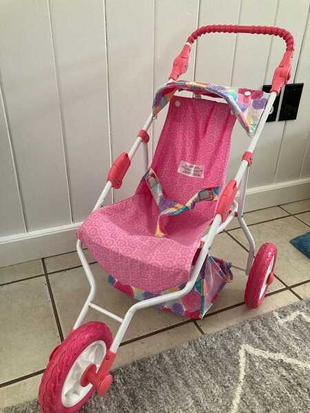 American girl online jogging stroller