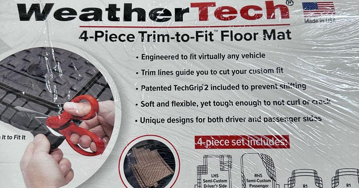 WeatherTech 4 Piece Trim to Fit Car Floor Mat for 35 in Plano, TX For Sale & Free — Nextdoor