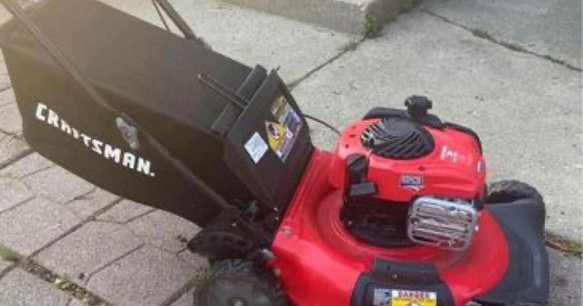 Lawn Mower Craftsman M110 140cc Push Gas Mover in Indianapolis, IN