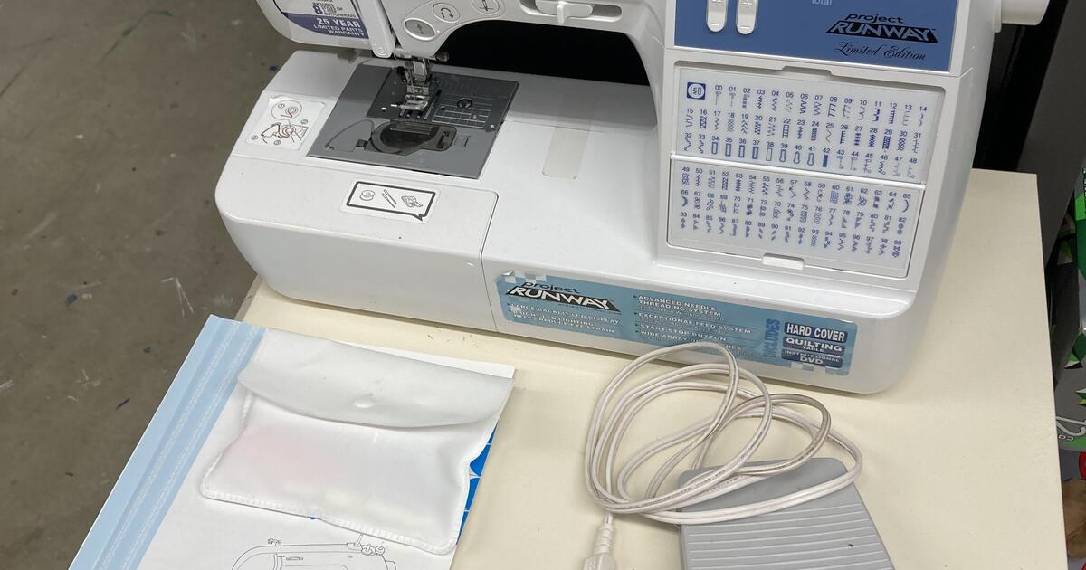 Brother Project Runway sewing machine needs fixed for Free in